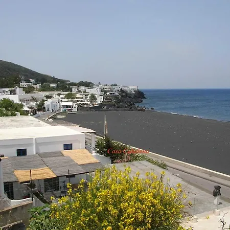 아파트 Ca Balena Piccola E Grande 스트롬볼리